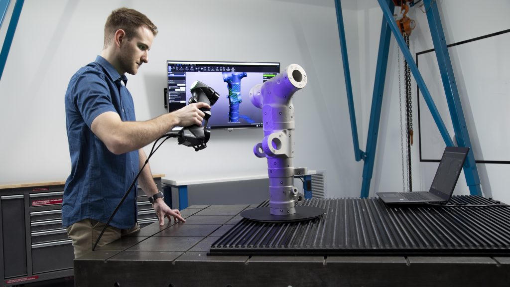 Creaform 3D scanning